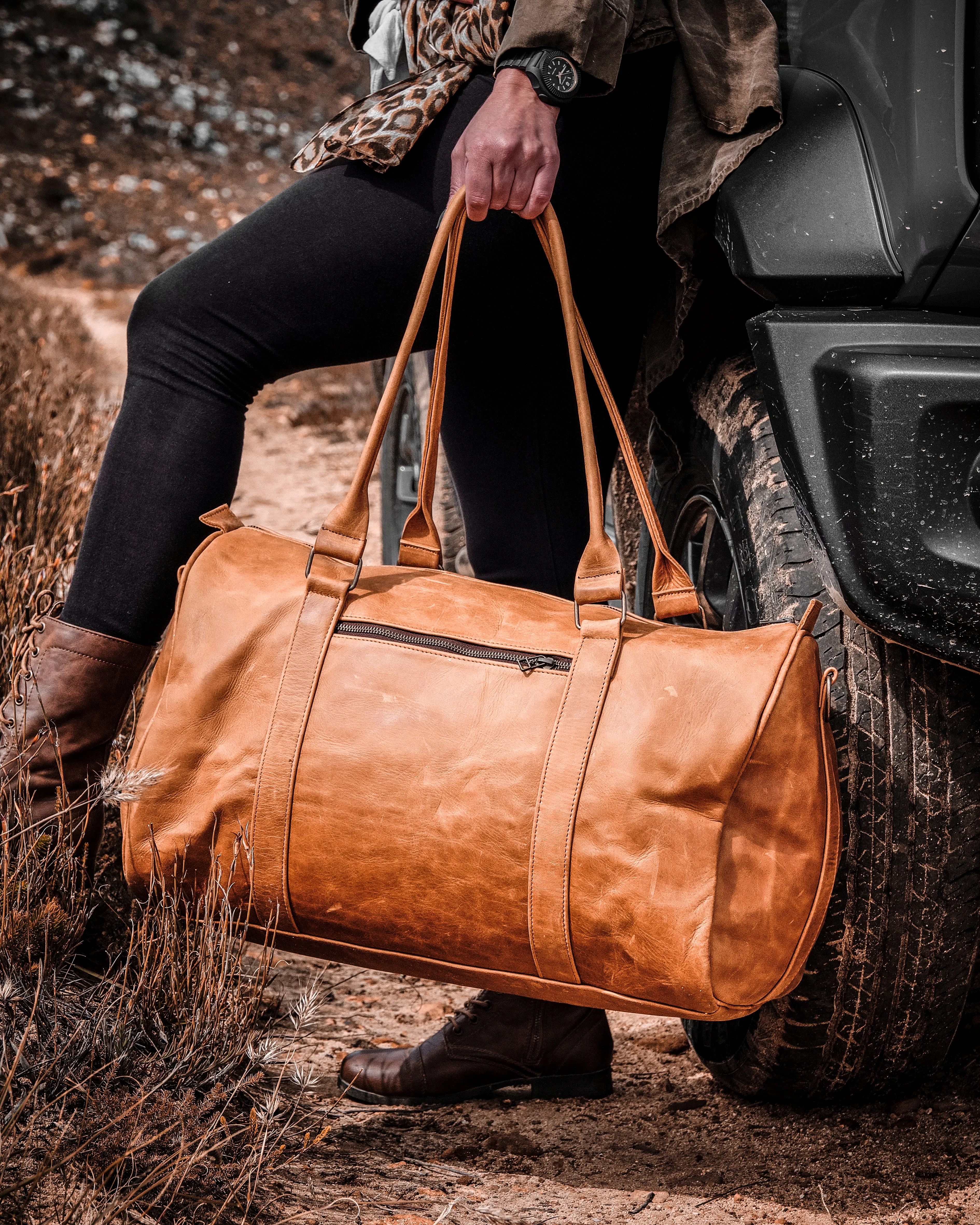 Weekender Leather Duffel