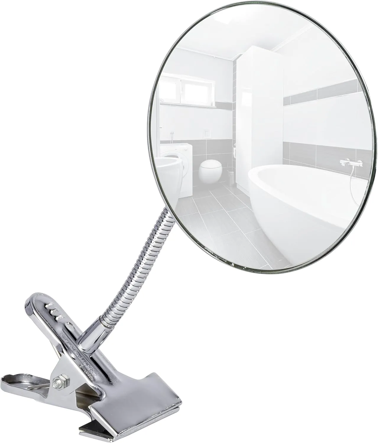 WENKO Cosmetic Mirror Clip on Chrome