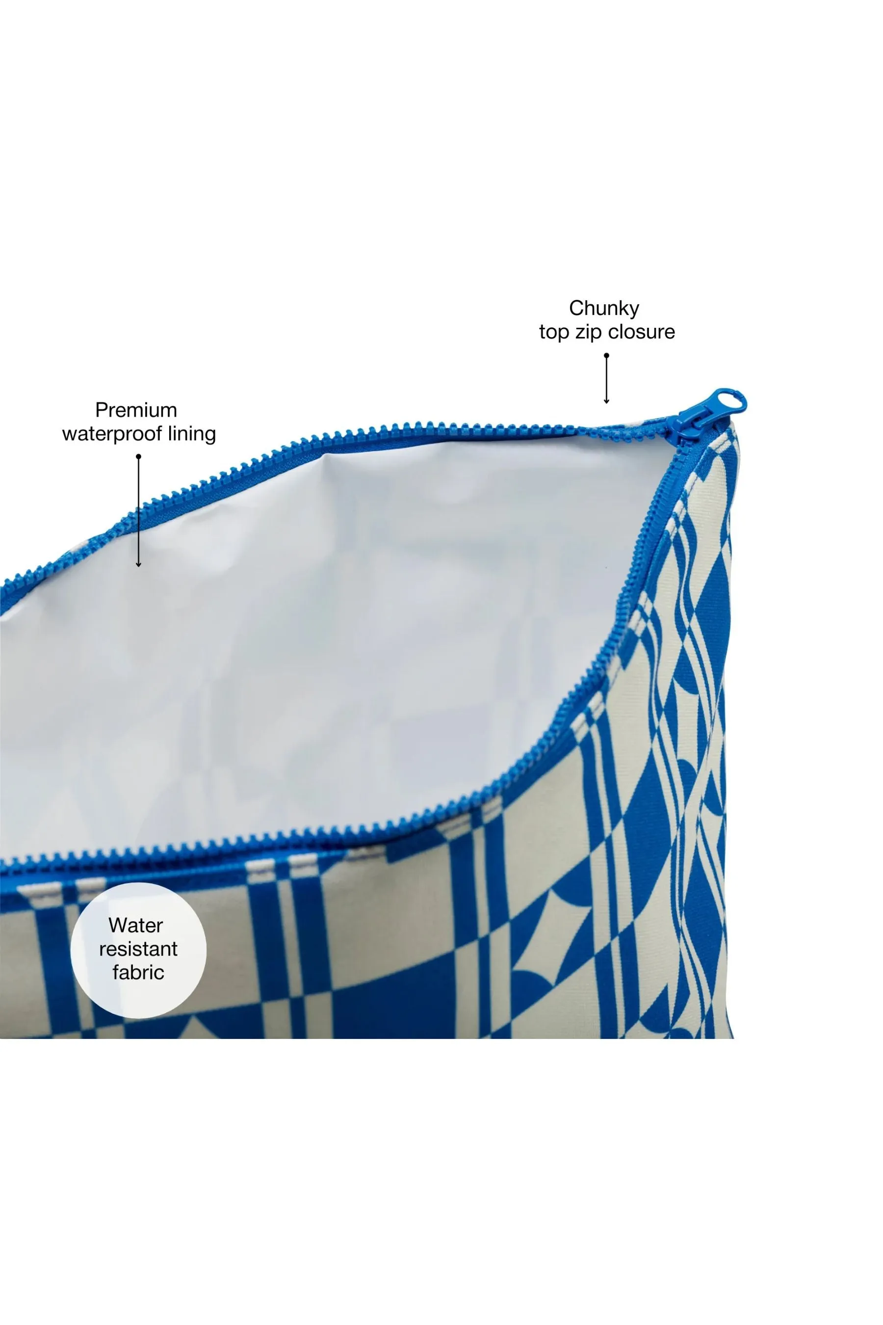 Wet Base Large| Capri Blue