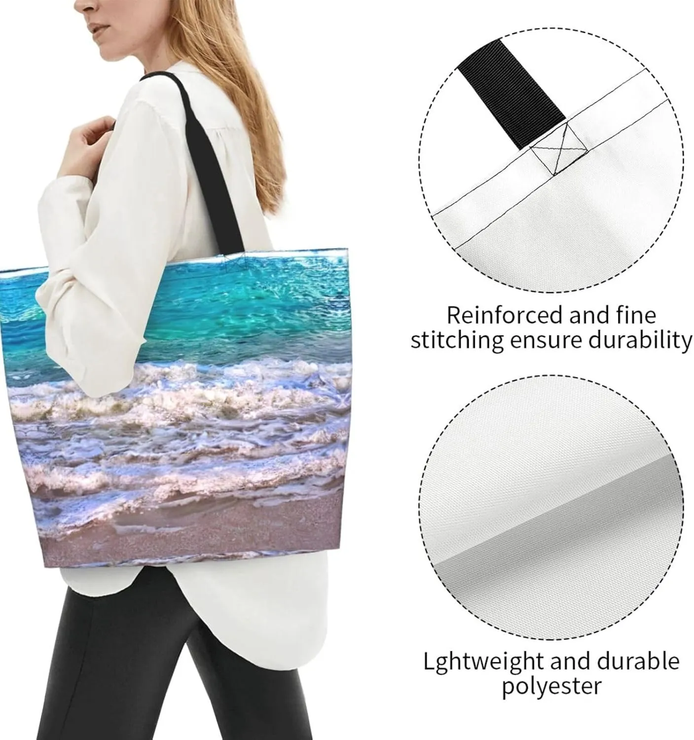 Whitetail Deer Fawn In Wilderness Stag Women Tote Bag,Casual Tote'S Handbag Big Capacity Shoulder Bag Crossbody Bag