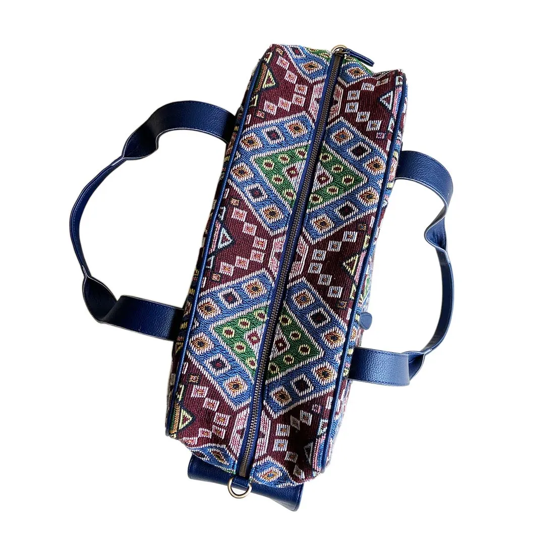 Wildflower Midnight at Magnolia Weekender Travel Bag for Women