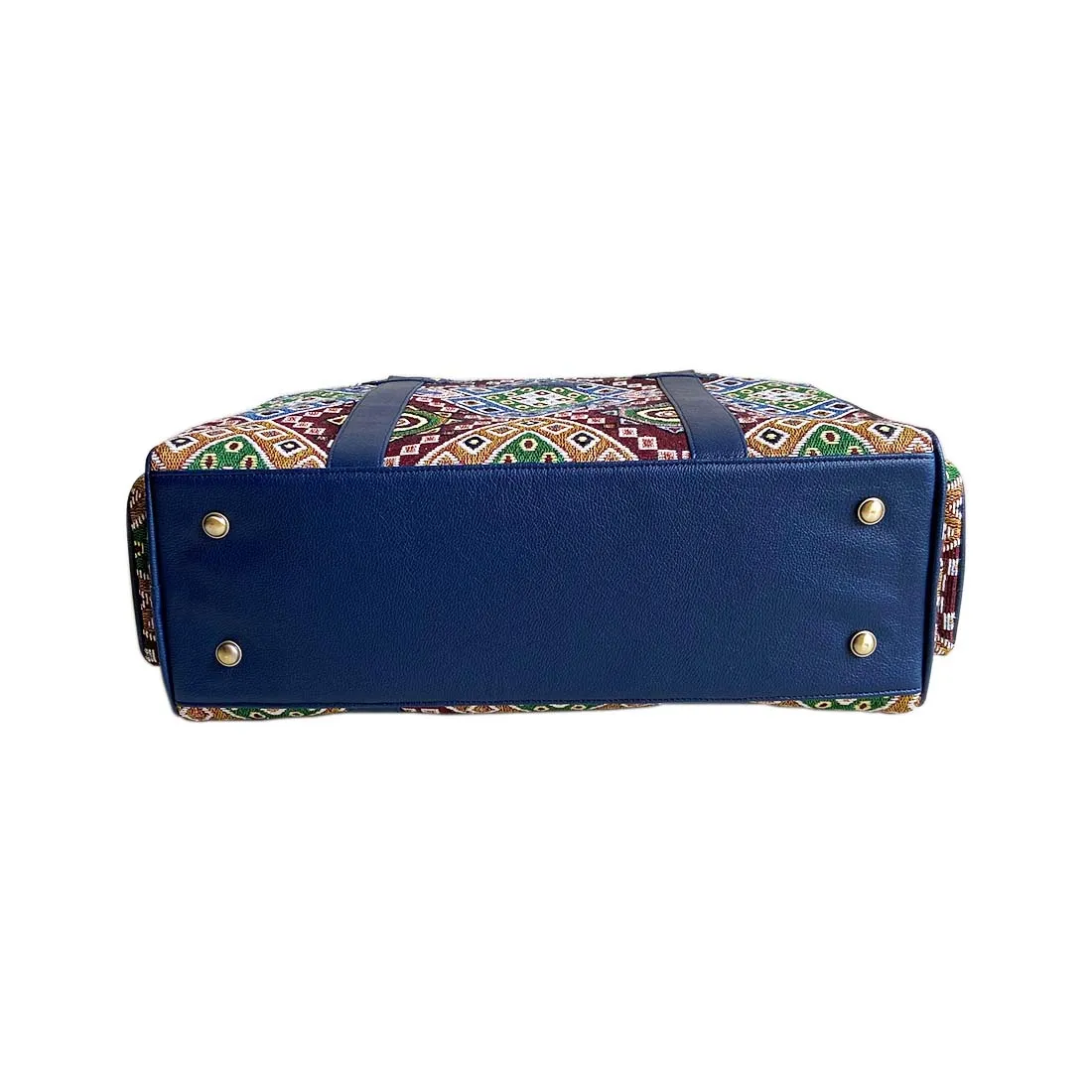 Wildflower Midnight at Magnolia Weekender Travel Bag for Women