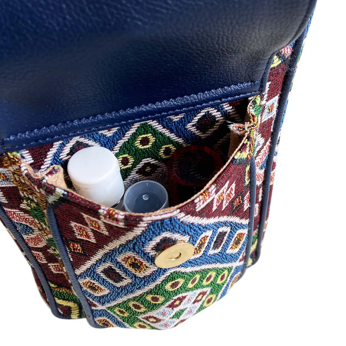 Wildflower Midnight at Magnolia Weekender Travel Bag for Women
