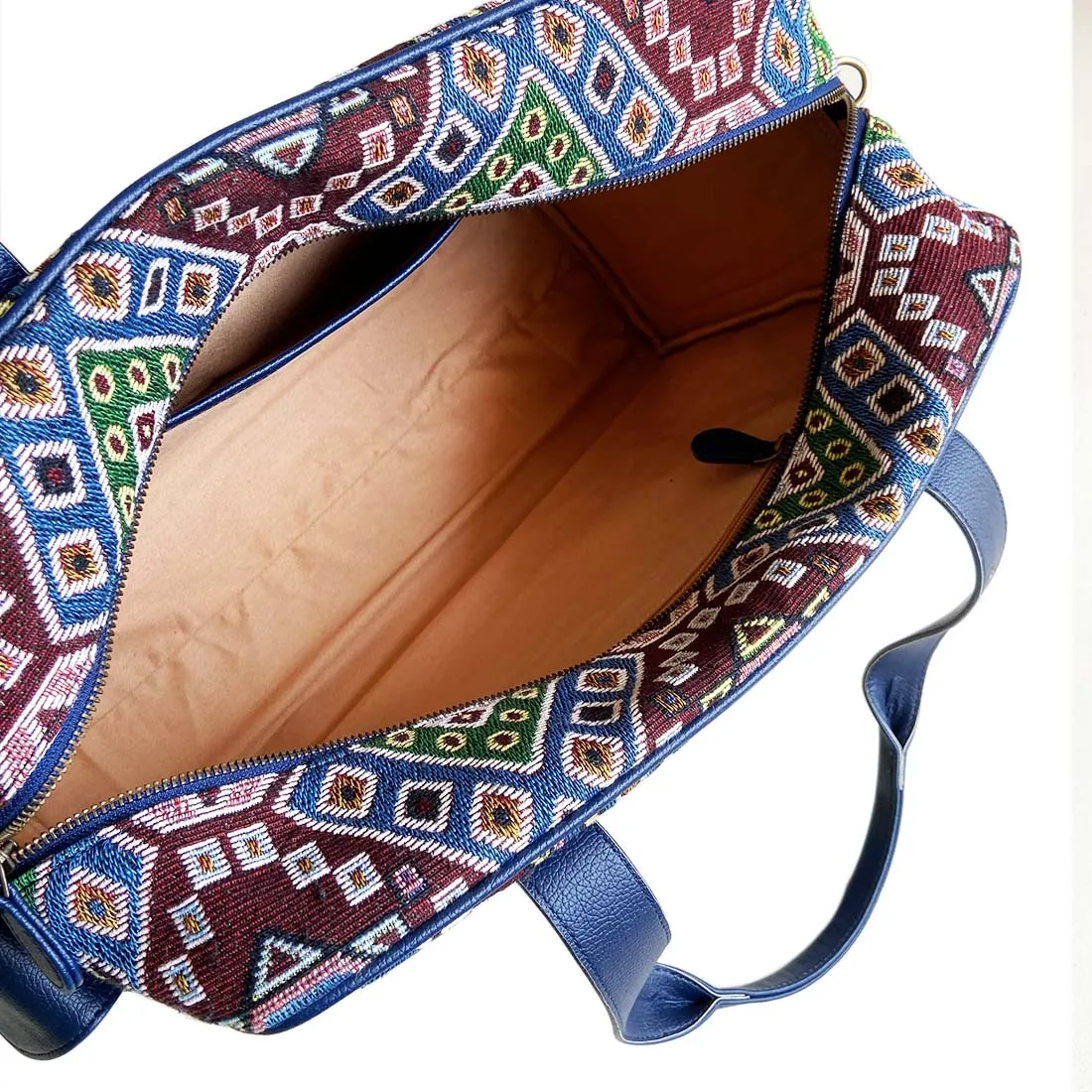 Wildflower Midnight at Magnolia Weekender Travel Bag for Women