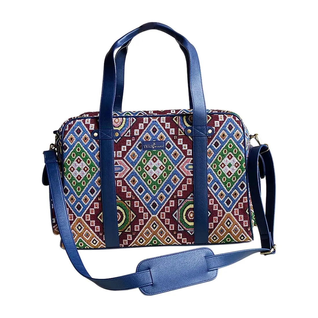 Wildflower Midnight at Magnolia Weekender Travel Bag for Women
