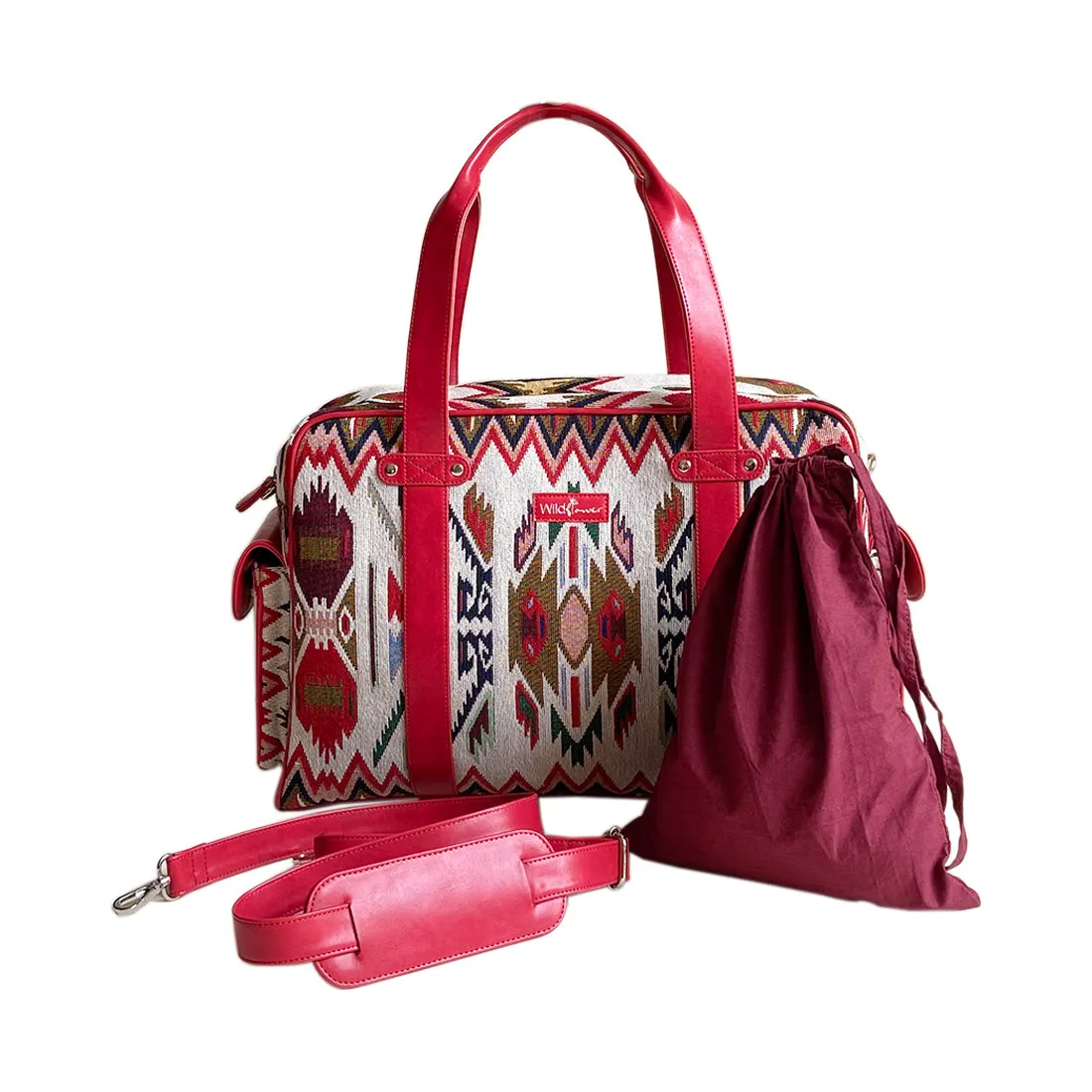 Wildflower September Twenty Fifth - Weekender Travel Bag for Women
