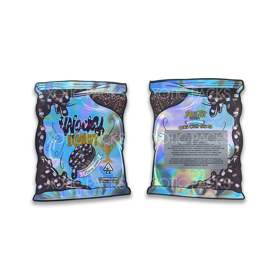 Wocky Donut Mylar Bag 1 Ounce