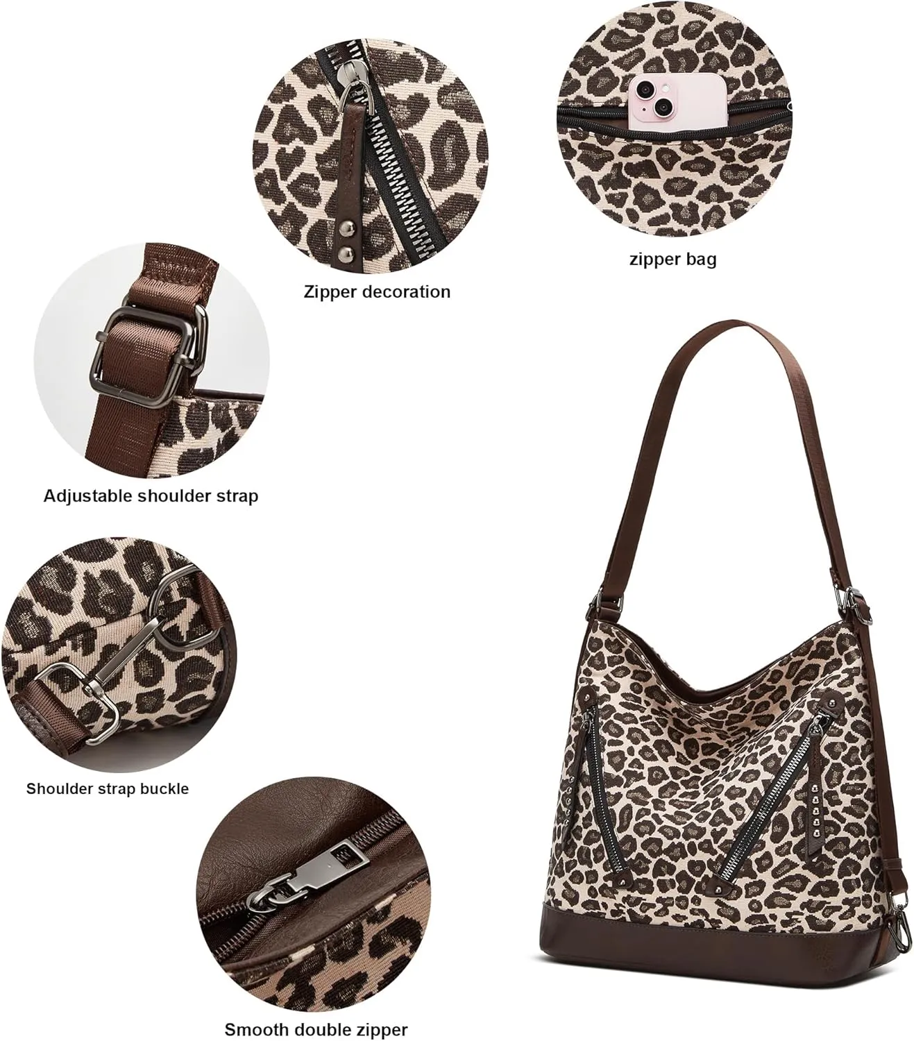 Women Fashion Handbags Wallet Tote Bag Shoulder Bag Top Handle Satchel Purse Set