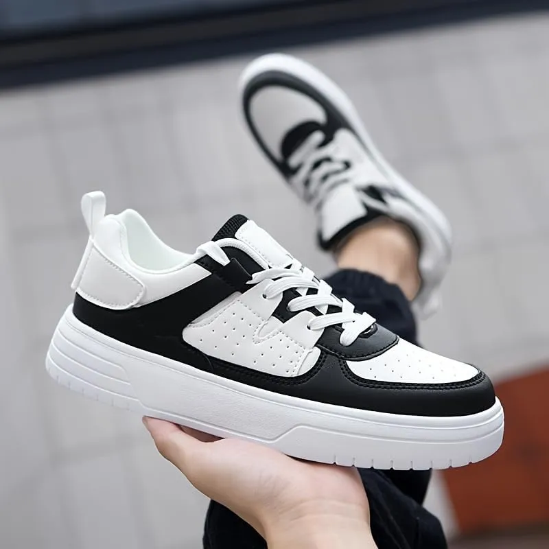Women for Low Top Skate Shoes, Non Slip Comfy Lace Up Casual Shoes, All Seasons Outdoor Walking