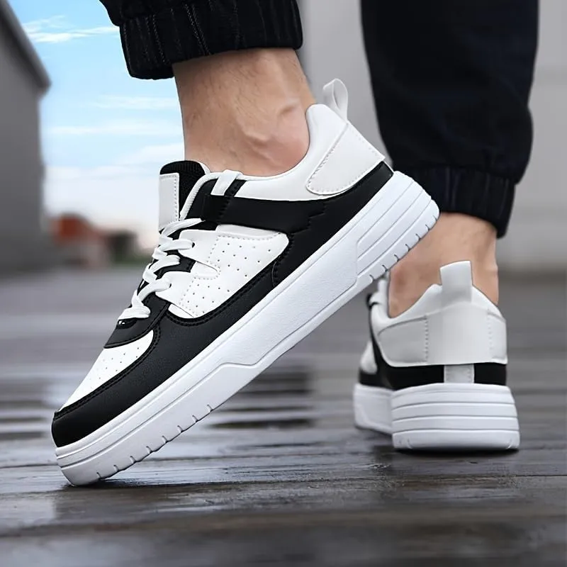 Women for Low Top Skate Shoes, Non Slip Comfy Lace Up Casual Shoes, All Seasons Outdoor Walking