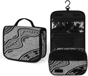 Women Hanging Toiletry Wash bag, Travel Cosmetic Storage Case Organizer