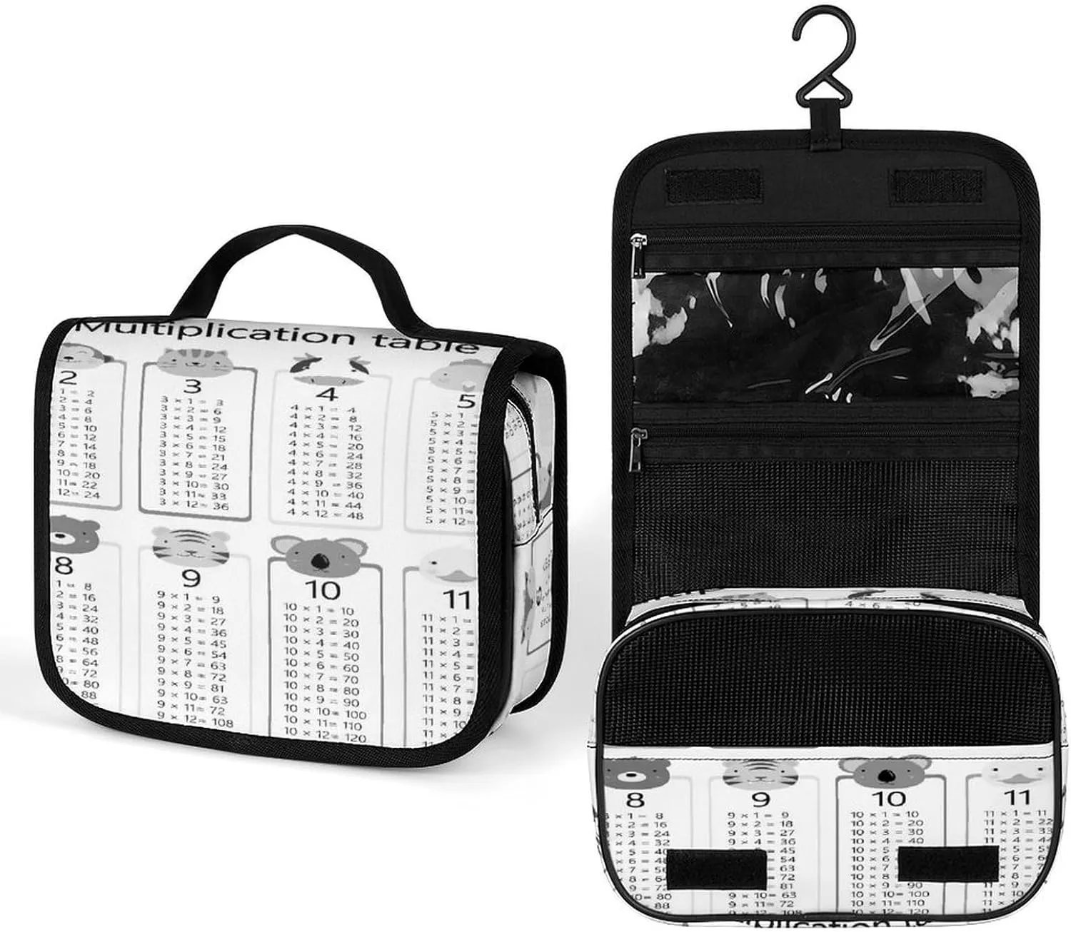 Women Hanging Toiletry Wash bag, Travel Cosmetic Storage Case Organizer