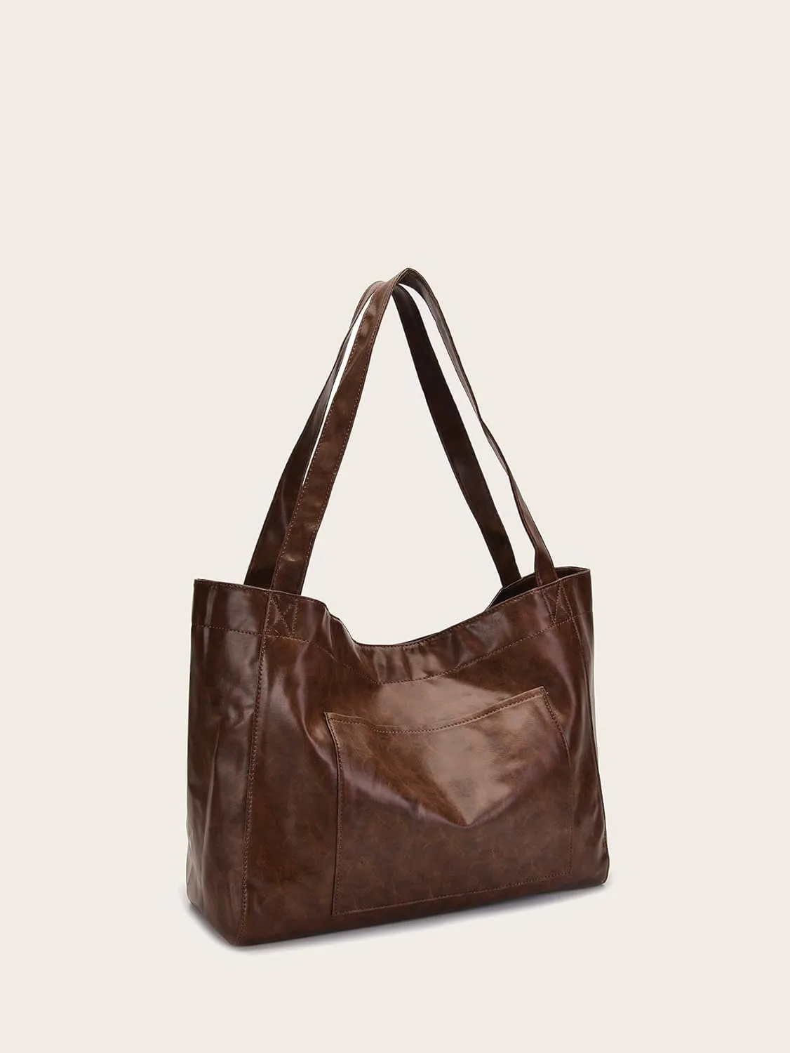 Women Oversize Tote Bags PU Leather Handbag Travel Purse Large Capacity Shoulder Purses Weekender Bag Shopper Handbag