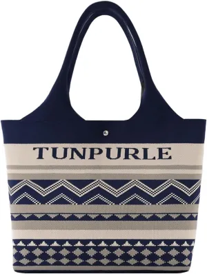 Women Tote Bag Lightweight Top Handle Bag Washable Shoulder Tote Handbag With Snap