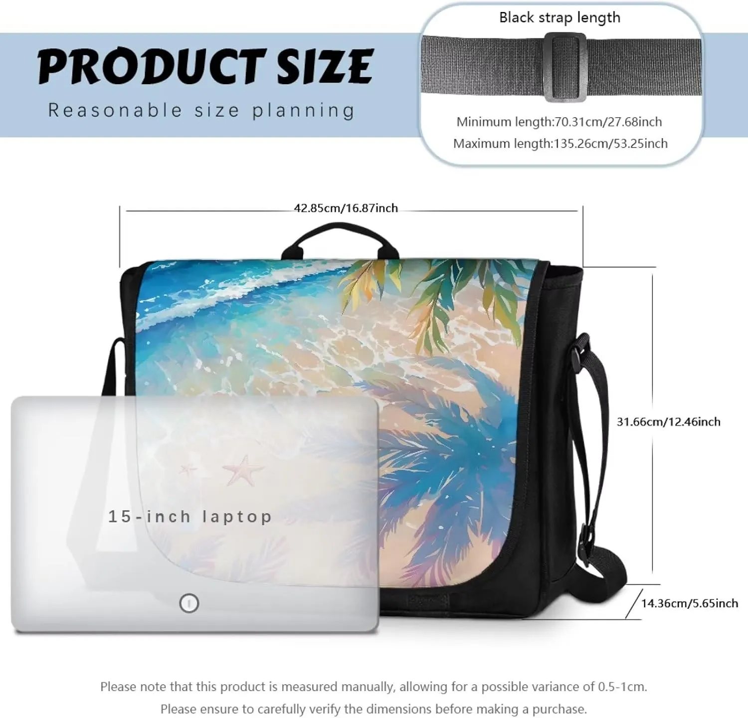 Women Vintage Flap Crossbody Bag Classic Large Messenger Bag Travel Shoulder Handbag Men Portable Laptop Satchel