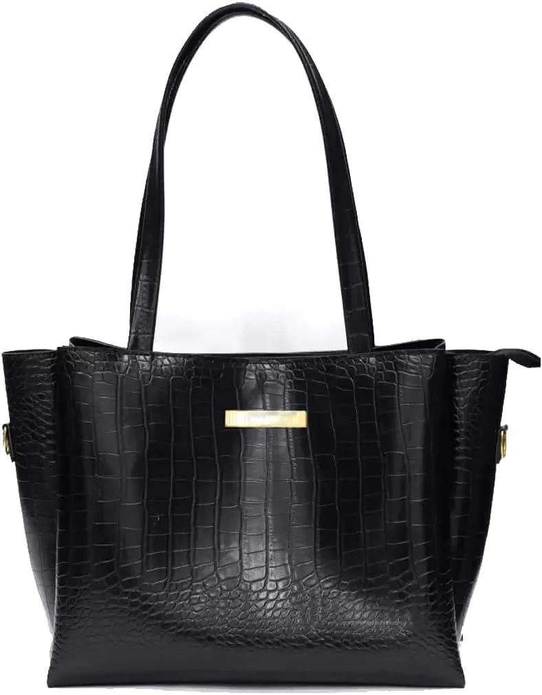 Women's Leather Tote Handbag – Spacious, Multifunctional Shoulder Bag with Stylish Design, Ideal for Daily Use