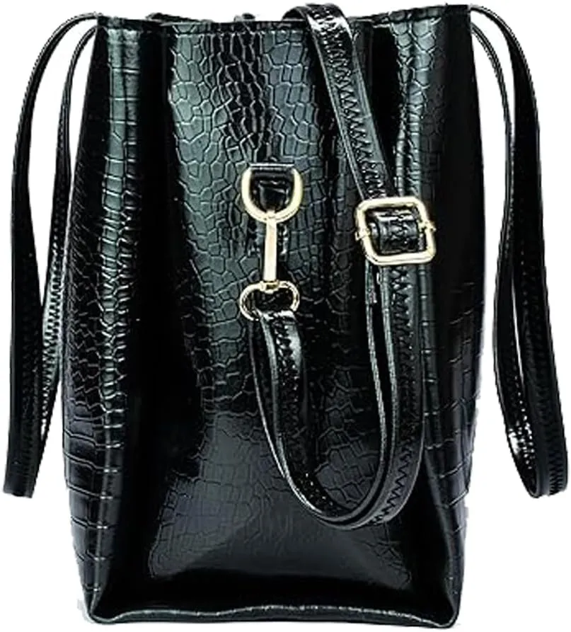 Women's Leather Tote Handbag – Spacious, Multifunctional Shoulder Bag with Stylish Design, Ideal for Daily Use