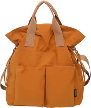 Women’s Nylon Messenger Bag Casual Multi Pockets Crossbody Bag Large Work Shoulder Handbags Fashion Purse 2025