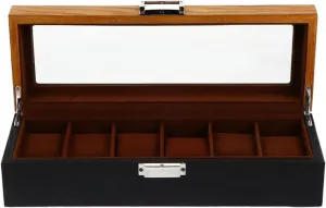 Wood Watch Display Box Organizer Wooden Case Storage Packing Gift Boxes Jewelry