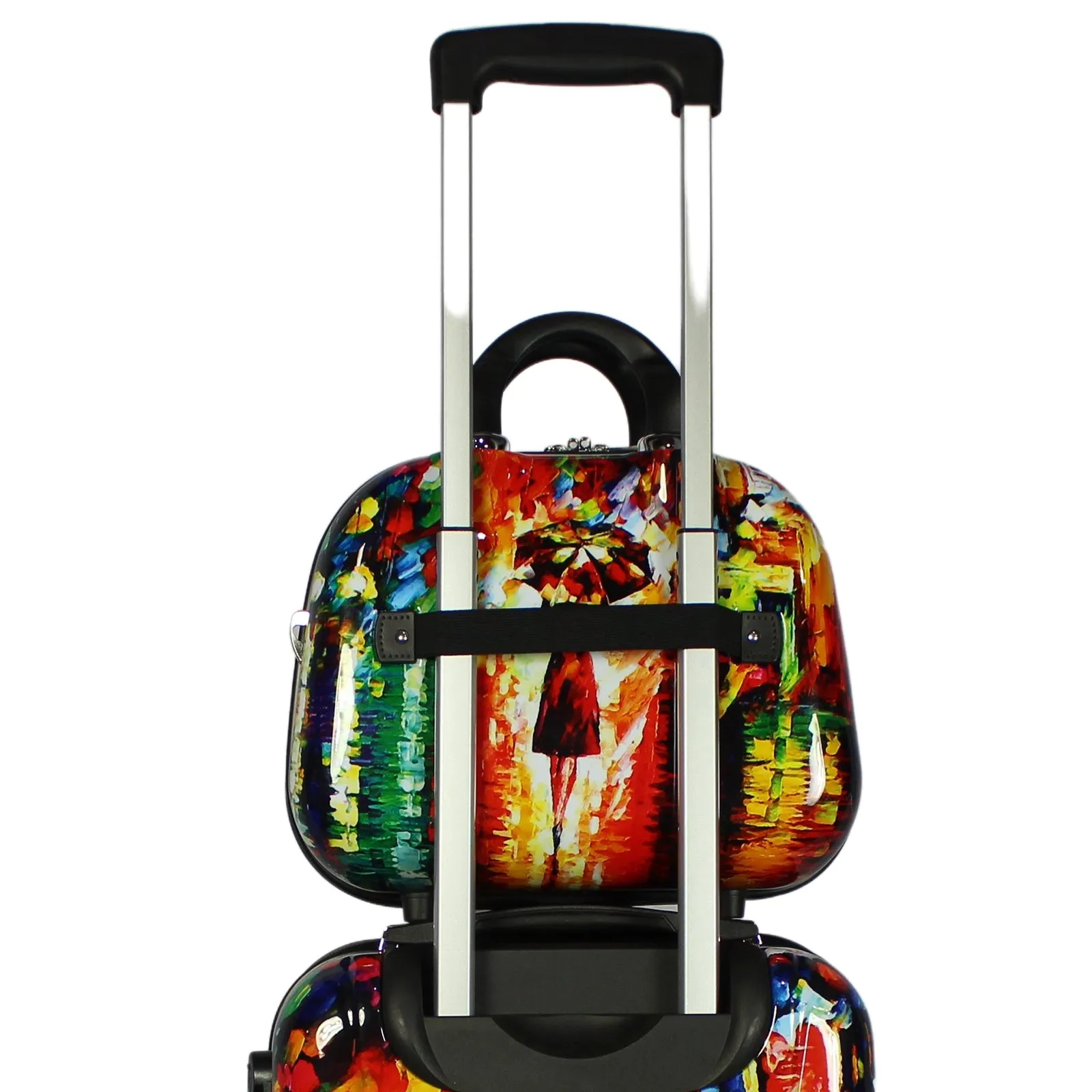 World Traveler Paris Nights 13-Inch Cosmetic Case Shoulder Tote