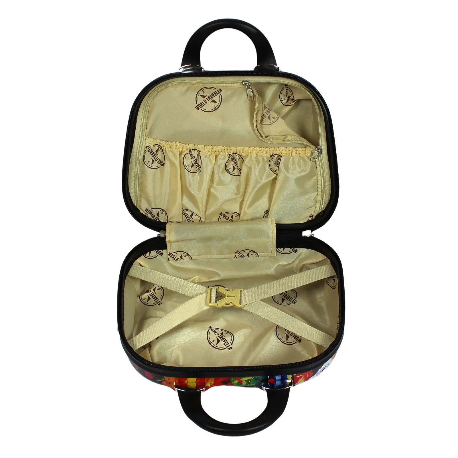 World Traveler Paris Nights 13-Inch Cosmetic Case Shoulder Tote