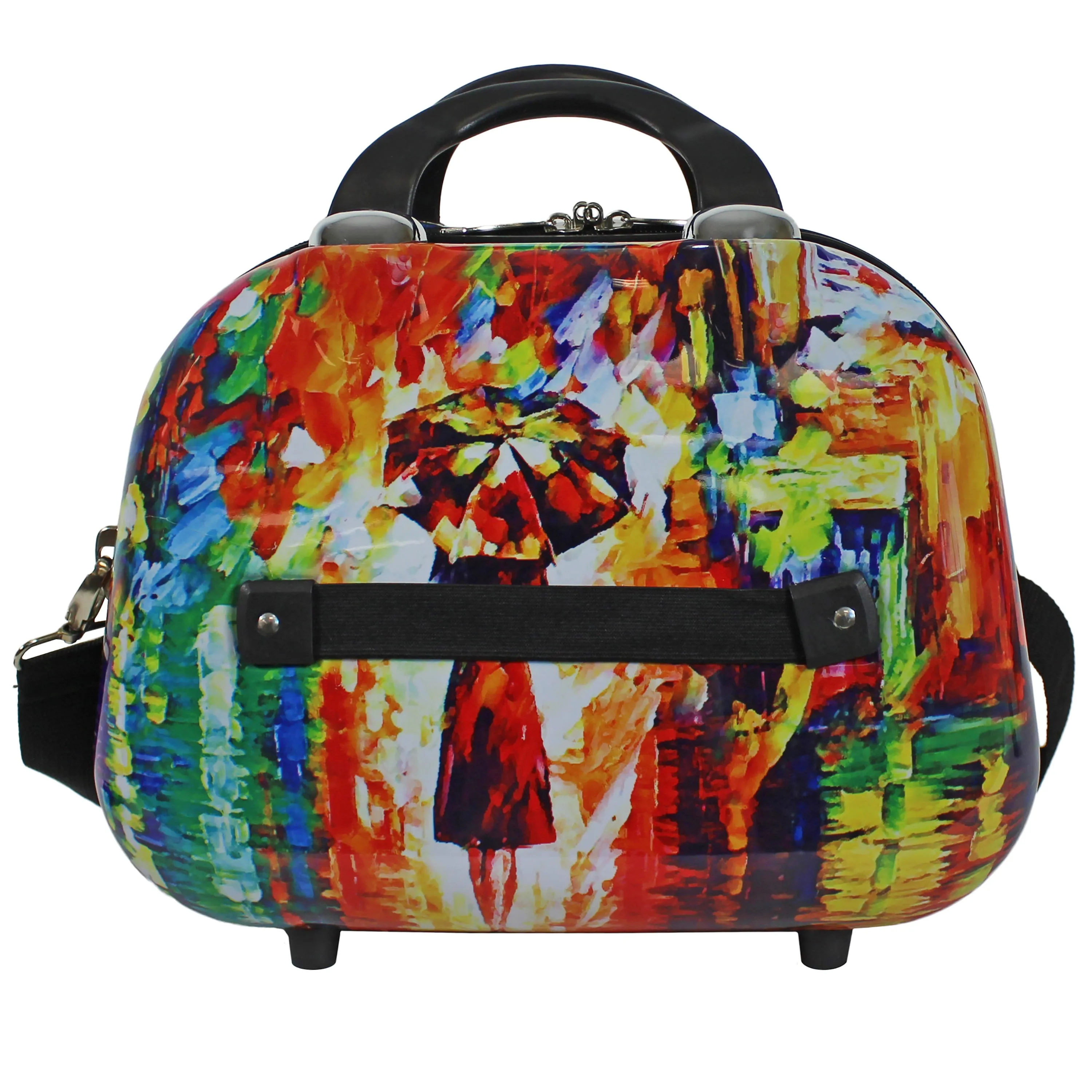 World Traveler Paris Nights 13-Inch Cosmetic Case Shoulder Tote