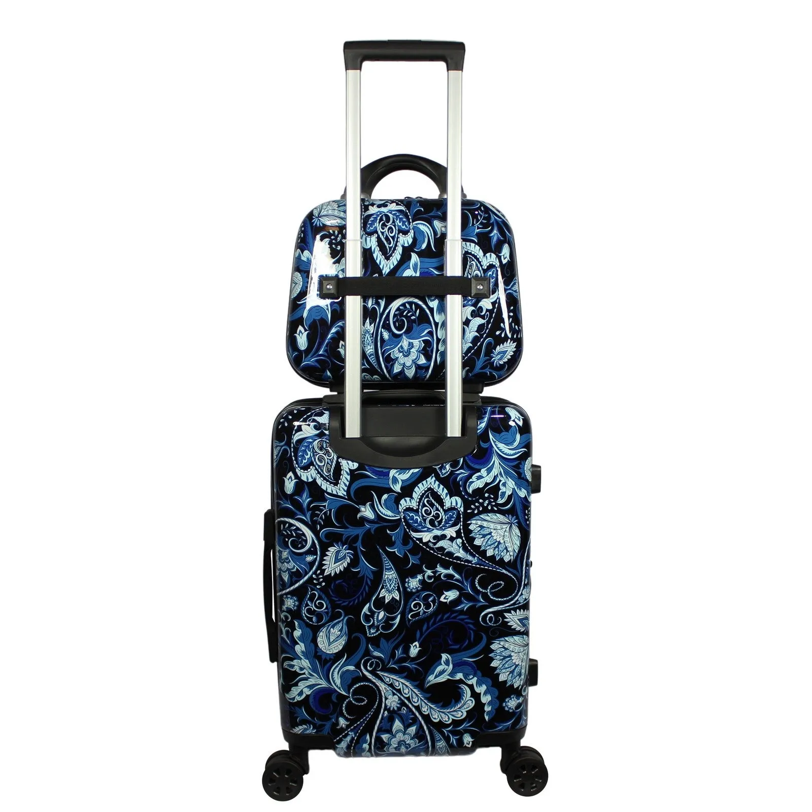 World Traveler Seasons 2-Piece Hardside Carry-On Spinner Luggage Set