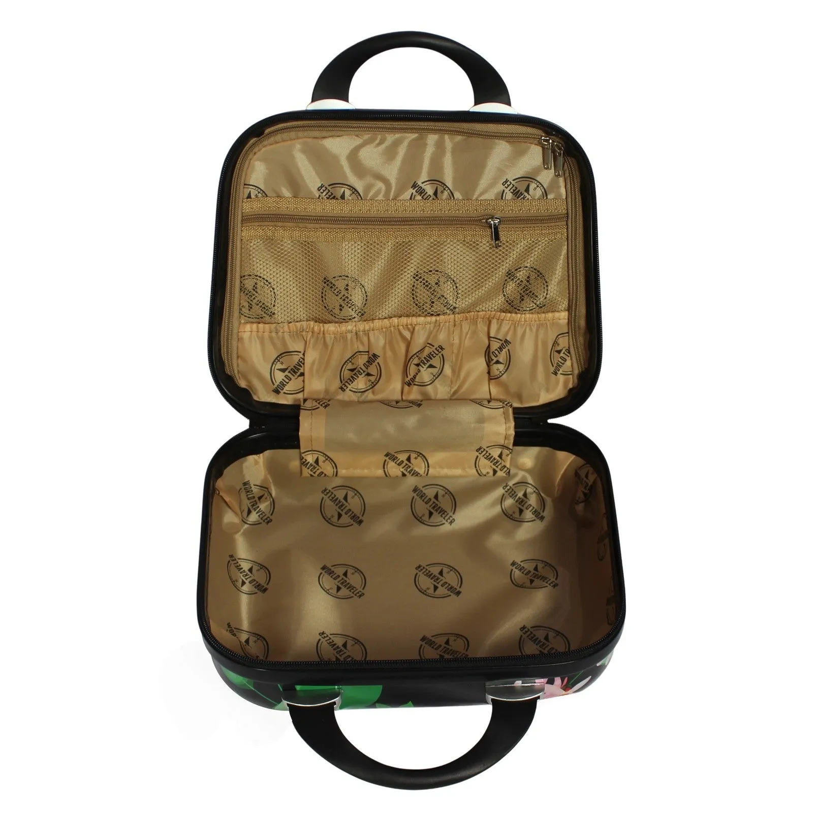 World Traveler Seasons 2-Piece Hardside Carry-On Spinner Luggage Set