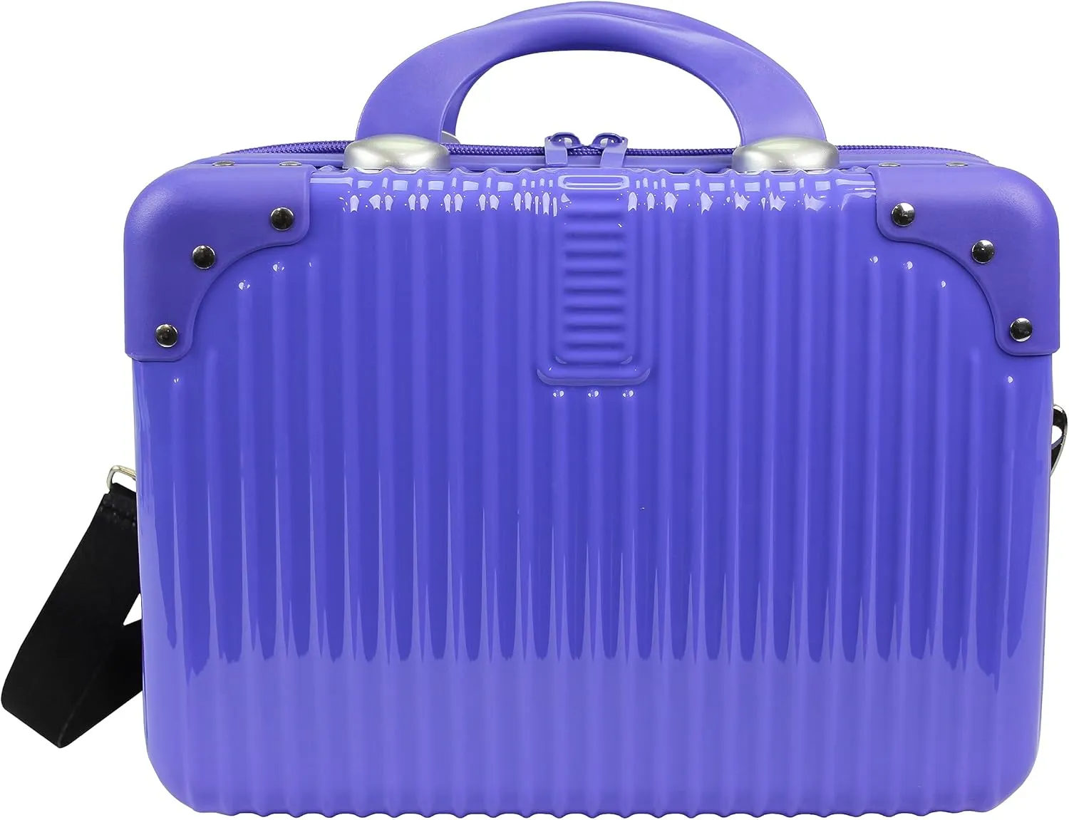 World Traveler Women's Highways 2-Piece Hardside Carry-On Spinner Luggage Set, Lavender, One_Size