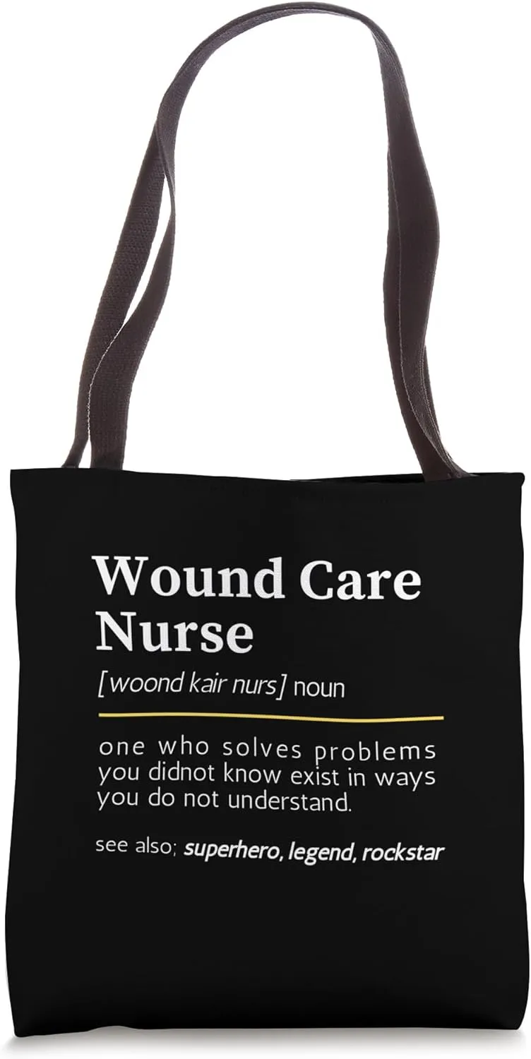 Wound care nurse Tote Bag