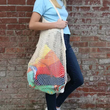 XL Cotton Net Carry-All Bag