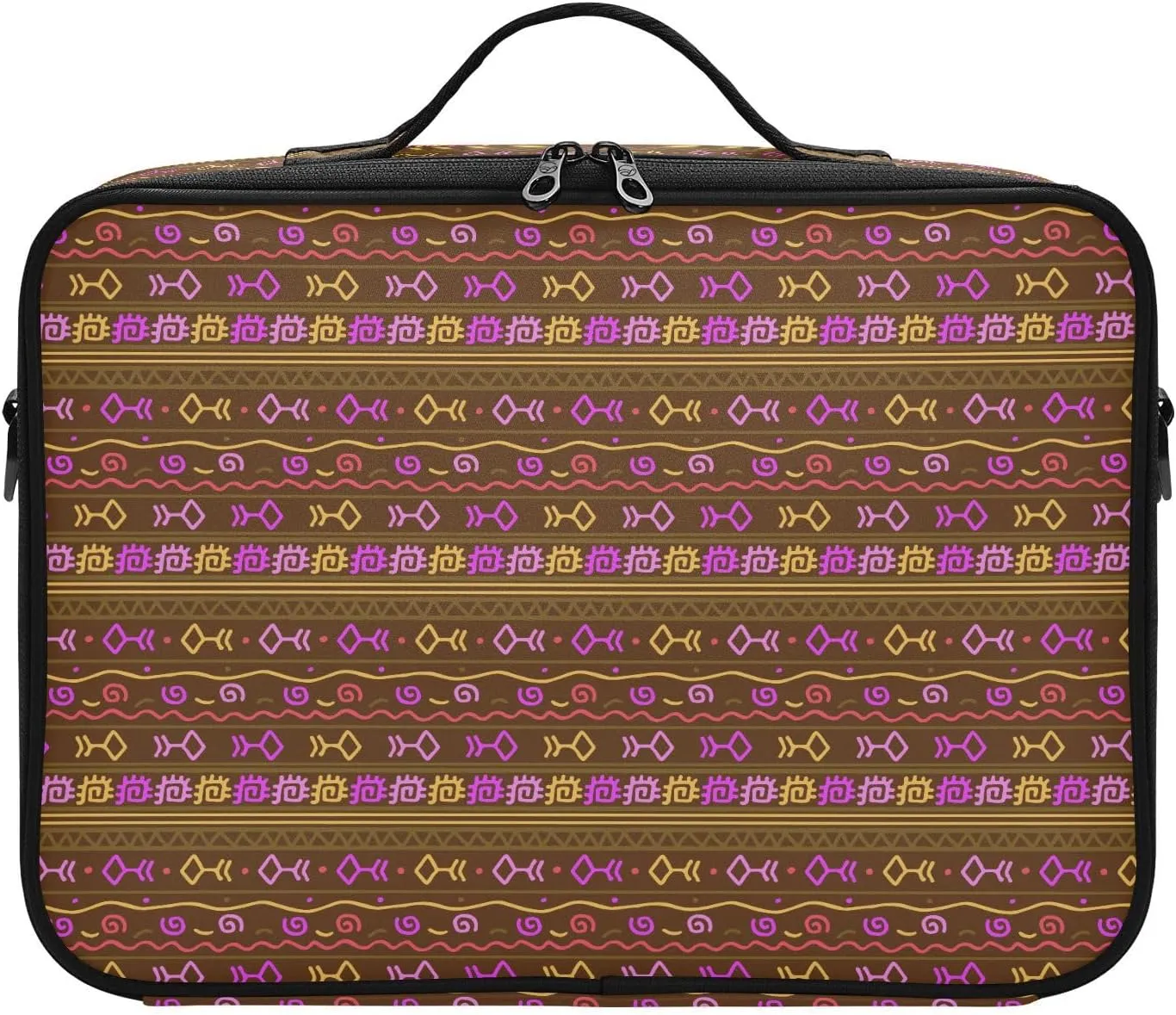 XL Hard Shell Large Portable Zipper Makeup Bag for Travel