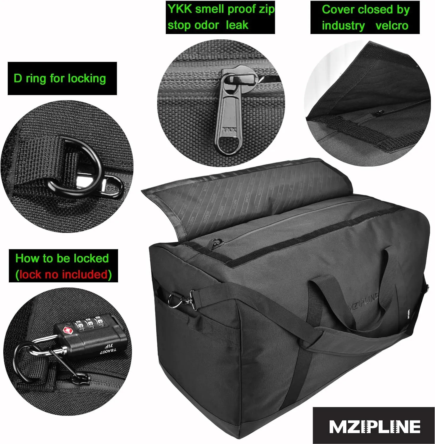 XXL Extra Large Duffle Bag,Water Resistant Sport Gym Overnight Weekender Bag,Big Capacity Travel Duffel Holdall Bag (Black, Extra Large)