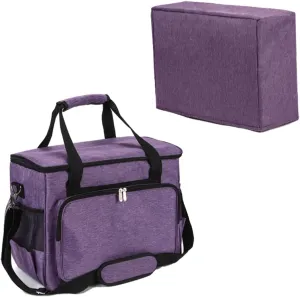 YELAIYEHAO home Sewing Machine Case Travel Case for Sewing Machine and Accessories Compatible with Most Standard Singer, Brother, Janome, Sewing Accessories Bag Sewing Machine Carrying Case