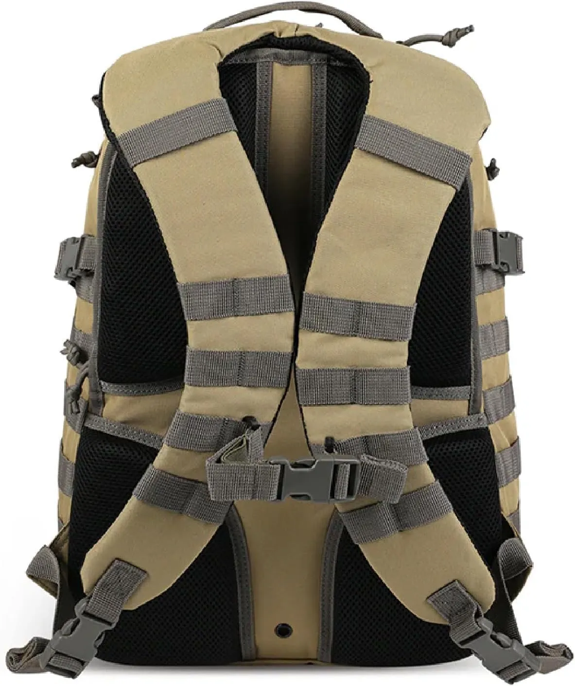 Yukon Outfitters Alpha Backpack - EDC Hiking Outdoor Ergonomic Durable 600D Polyester Pack with Multiple Storage Options