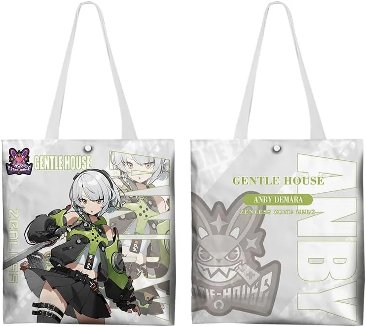 Zenless Zone Zero Canvas Tote Bags Canvas Bags Black Use For Grocery Bags Shopping Bags Gift Bags