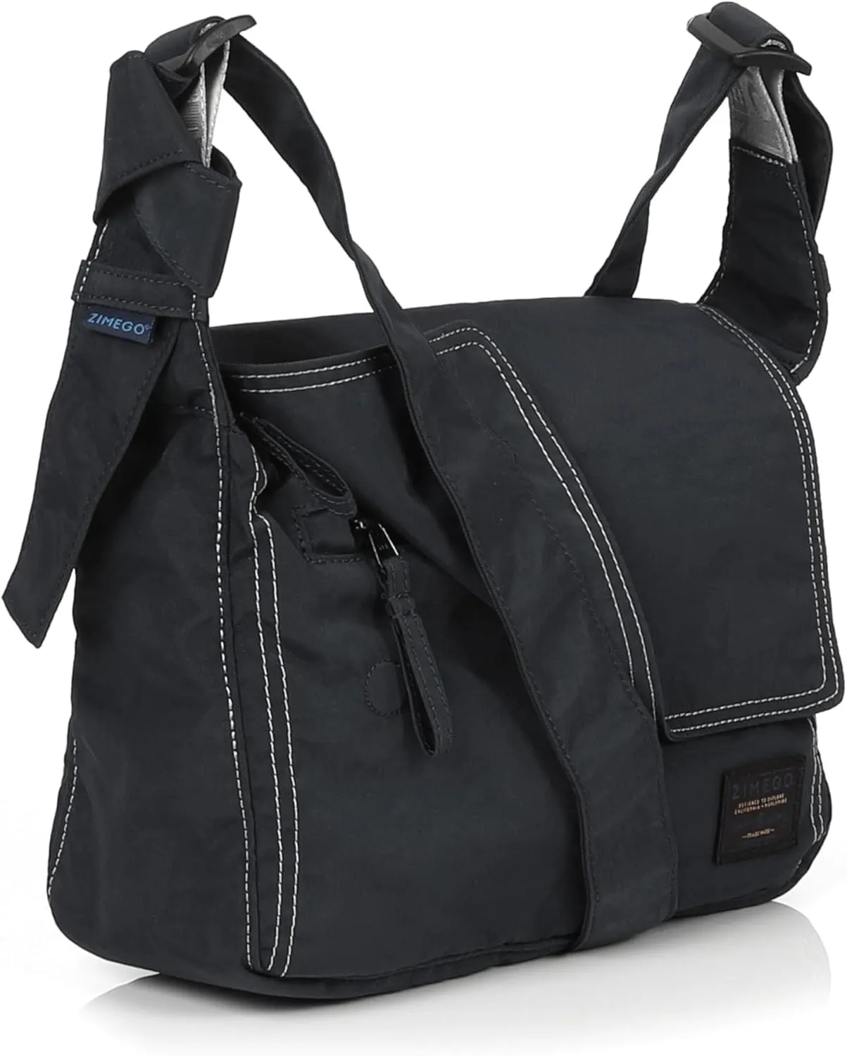 ZIMEGO Classic Crescent Crossbody Bag - Everyday Essential Travel Hobo Bag
