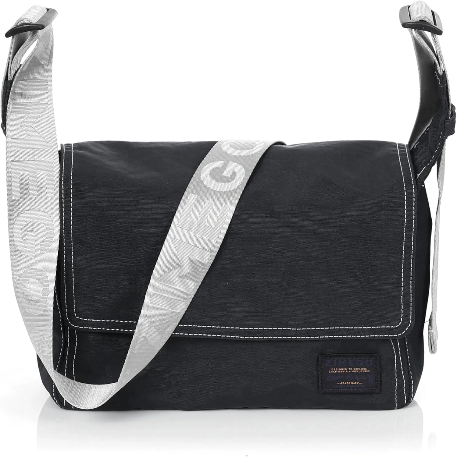 ZIMEGO Classic Crescent Crossbody Bag - Everyday Essential Travel Hobo Bag
