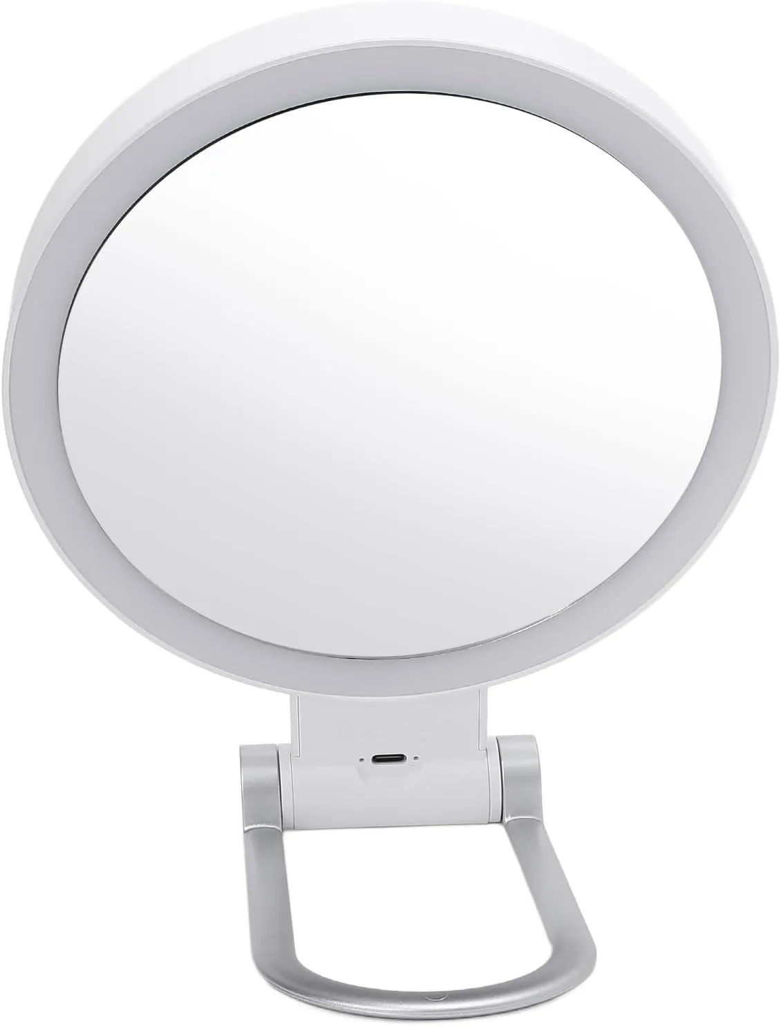 ZJchao Travel Makeup Mirror Light Adjustable Magnifying Double Sided Vanity Mirror Magnifying Mirror Travel Makeup Mirror Light Double Sided Magnification Vanity Mirror Makeup Mirror
